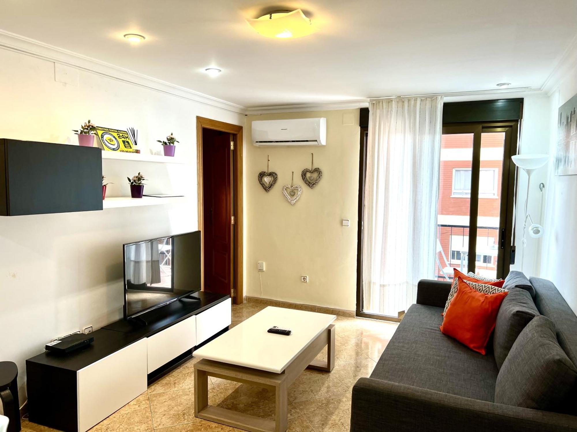 Moderno Y Acogedor Apartamento Para 6 Personas Валенсія Екстер'єр фото
